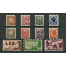 BRASIL 1932 Yv. 241/51 SERIE COMPLETA DE ESTAMPILLAS NUEVAS MINT UNIFORMES MILITARES 150 € +